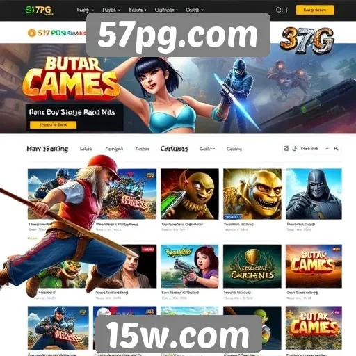 Comparativo entre plataformas de jogos e 57pg.com